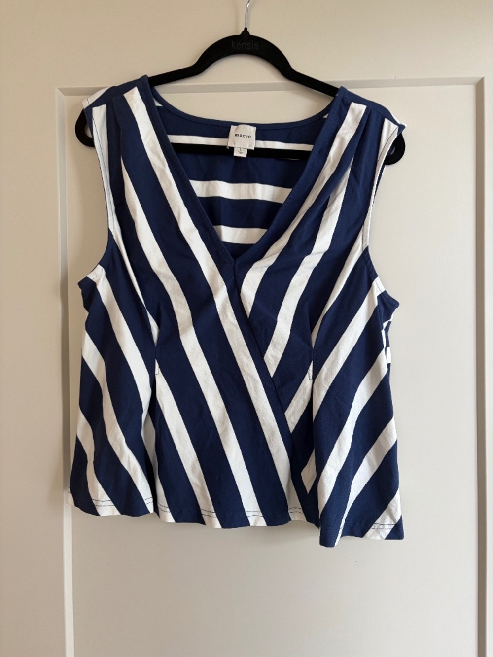 Maeve striped blouse